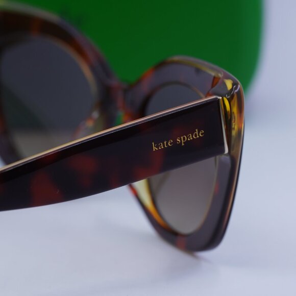 Kate Spade MARIGOLD/S 0086 LA Cat Eye Sunglasses – Havana/Brown Polarized main image 6